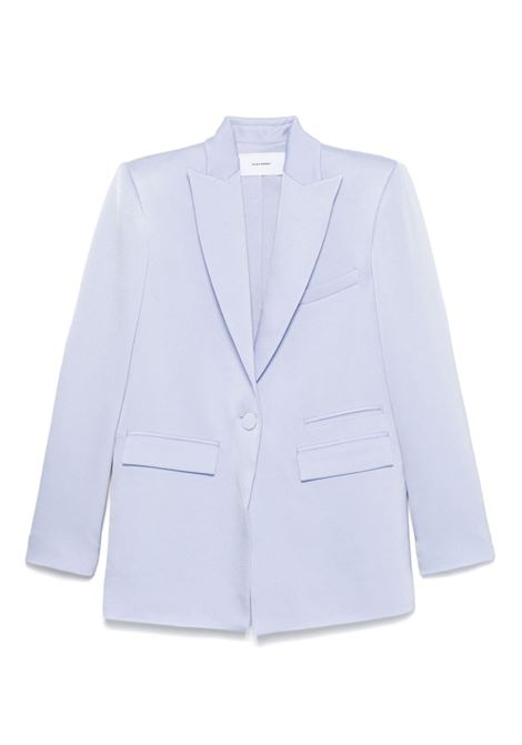 Light blue satin crepe blazer Alex perry - women